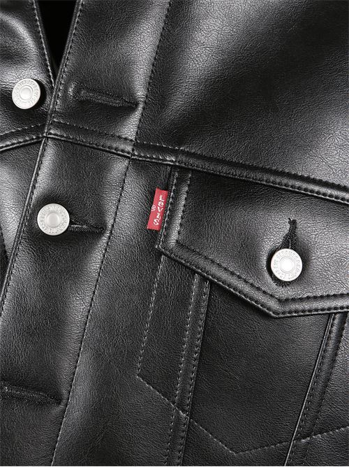 Junya Watanabe x Levis Leather Jacket JUNYA WATANABE | JPJ2010511BLACKXBLACK